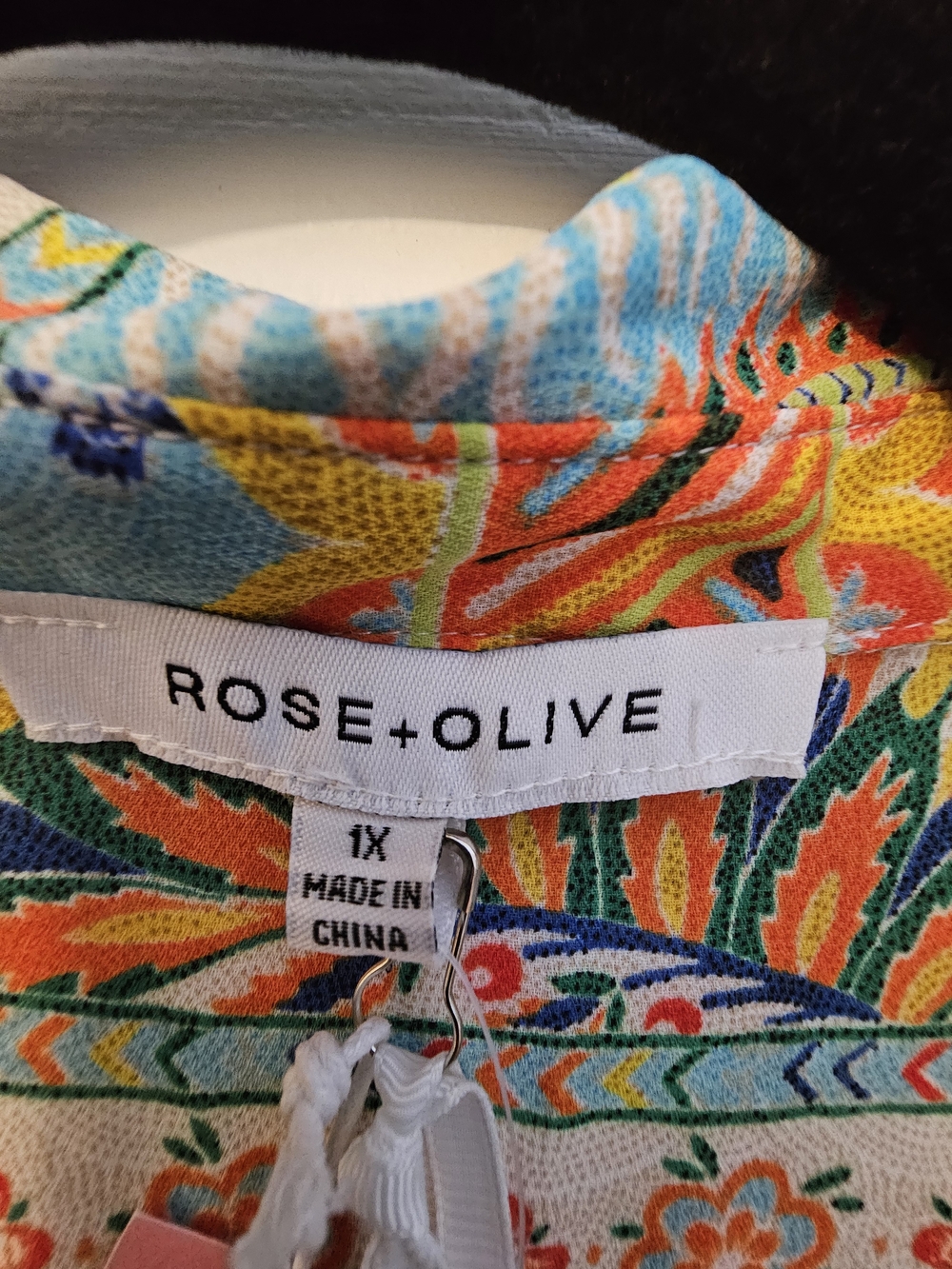 Rose And Olive Flowy Pants